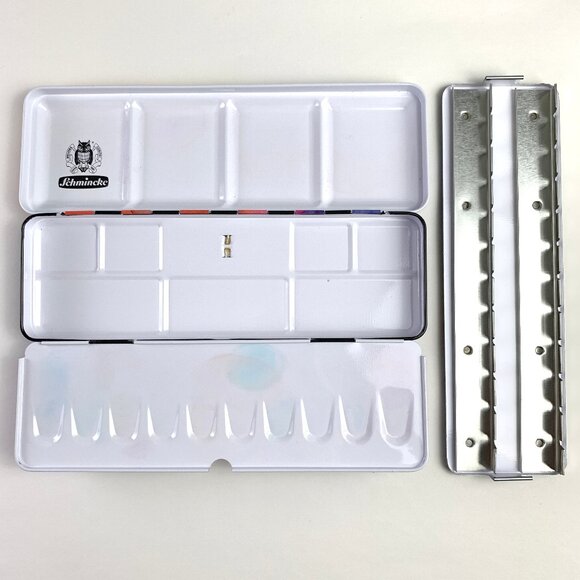 Schmincke Empty Metal Watercolour Box - Rainbow Watercolor Print - Picture 6 of 8